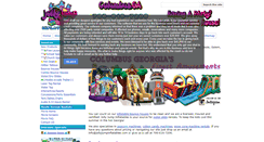 Desktop Screenshot of jollyjumpinflatables.com